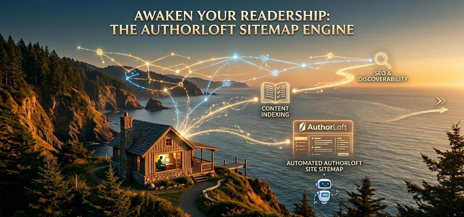 Why Your Author Website Needs a Sitemap (and How AuthorLoft Handles It Automatically)
