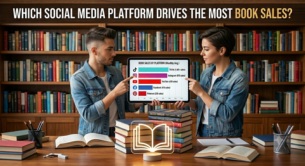 Which Social Media Platform Drives the Most Book Sales? (Use Data to Find Out)